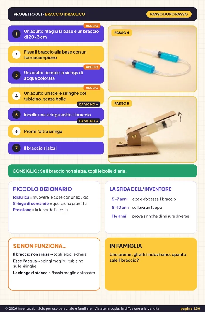 El proyecto Brazo hidráulico
